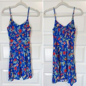 Old Navy blue floral sundress - XS